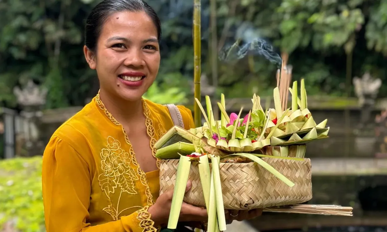 Balinese offerings workshop