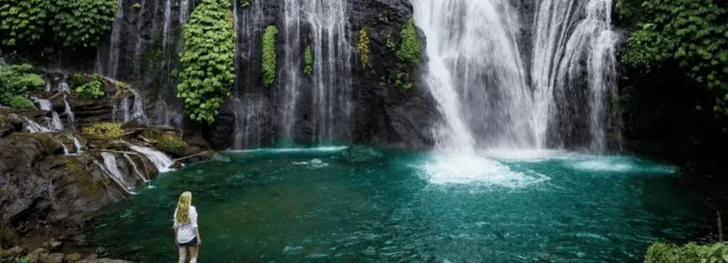 Cataratas Gemelas Banyumala en Bali