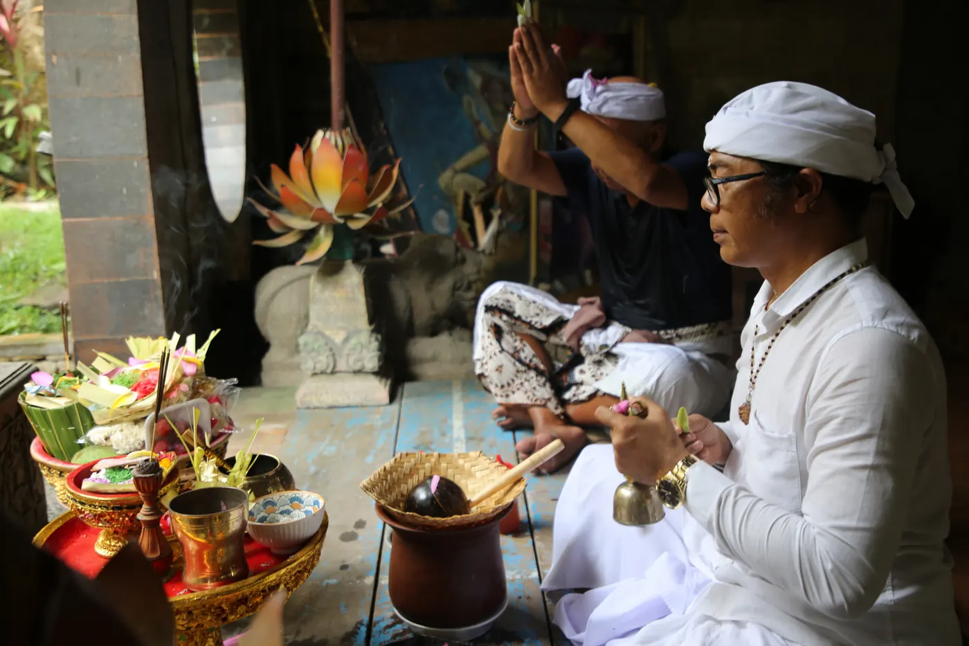 Private Melukat ceremony — photo 19
