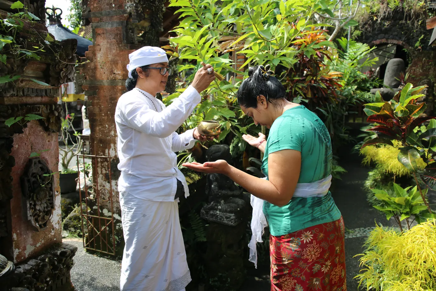 Private Melukat ceremony — photo 21