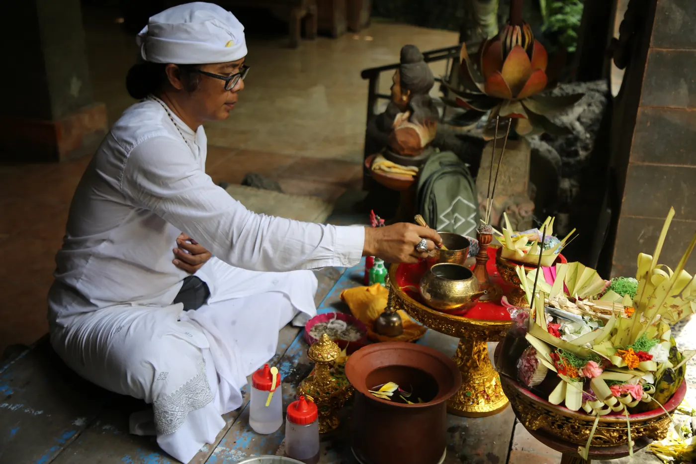 Private Melukat ceremony — photo 34