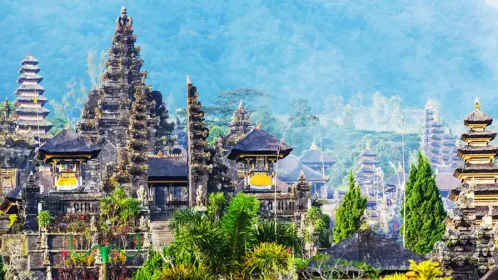 Monte Agung desde Besakih