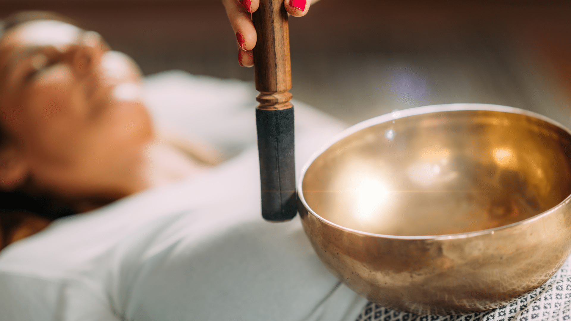 Private sound healing session