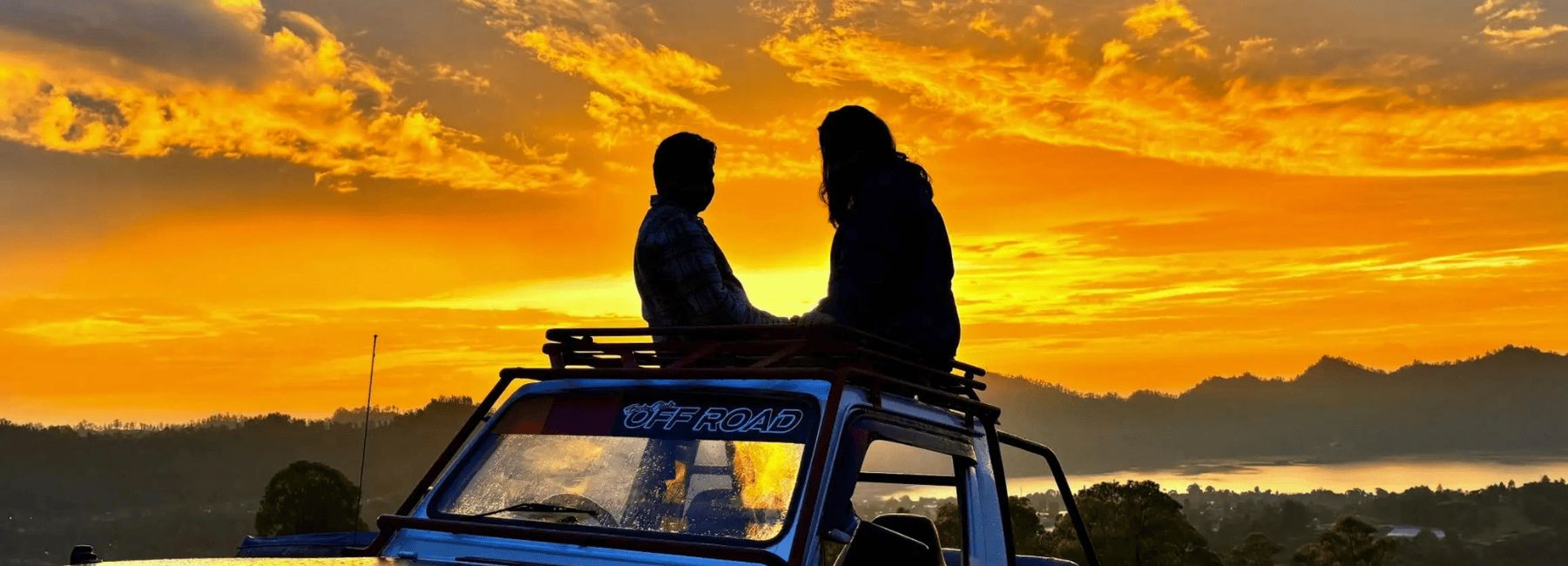 Jeep to Mount Batur